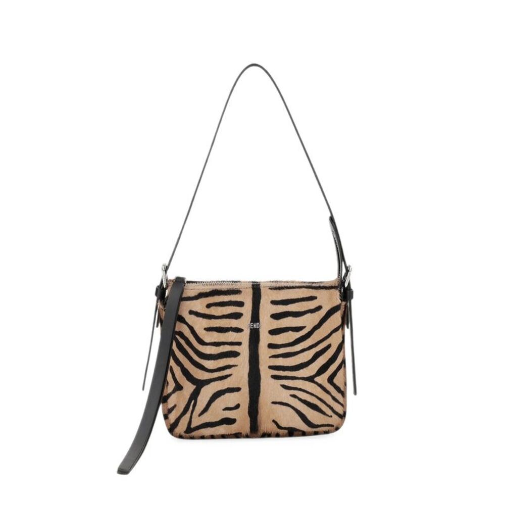 Fendi Neutrals Shoulder Bags Women